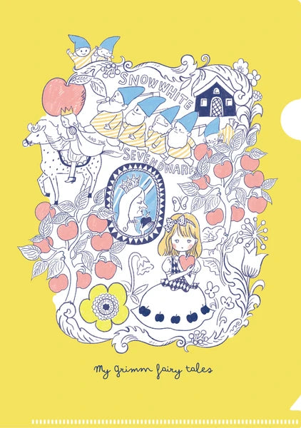 Kinose Printing Grimm Fairy Tales Snow White II Clear File