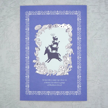 Kinose Printing Grimm Fairy Tales Town Musicians of Bremen II Notebook