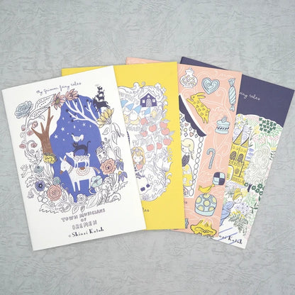 Kinose Printing Grimm Fairy Tales Town Musicians of Bremen II Notebook