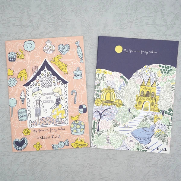 Kinose Printing Grimm Fairy Tales Town Musicians of Bremen II Notebook