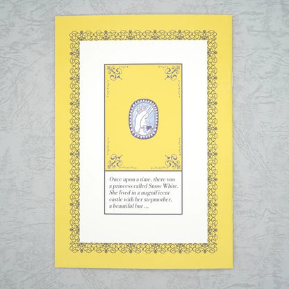 Kinose Printing Grimm Fairy Tales Snow White II Notebook