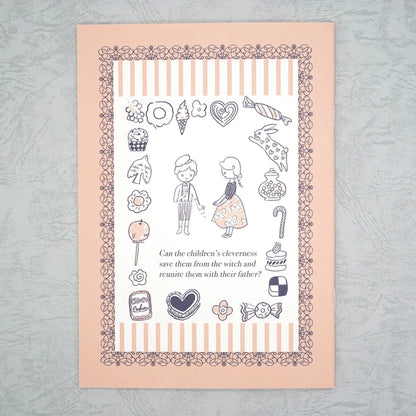 Kinose Printing Grimm Fairy Tales Hansel and Gretel II Notebook