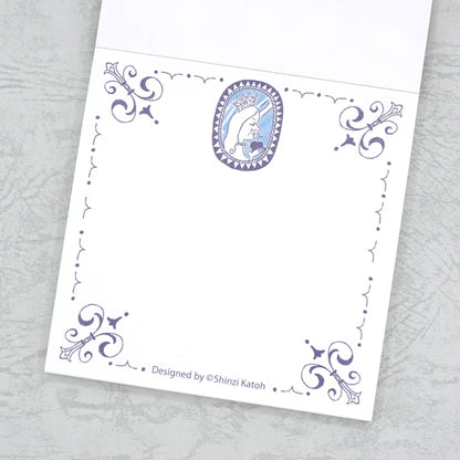 Kinose Printing Grimm Fairy Tales Snow White II Block Memo Pad