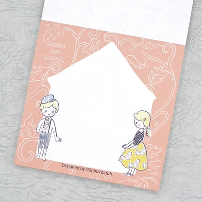 Kinose Printing Grimm Fairy Tales Hansel and Gretel II Block Memo Pad