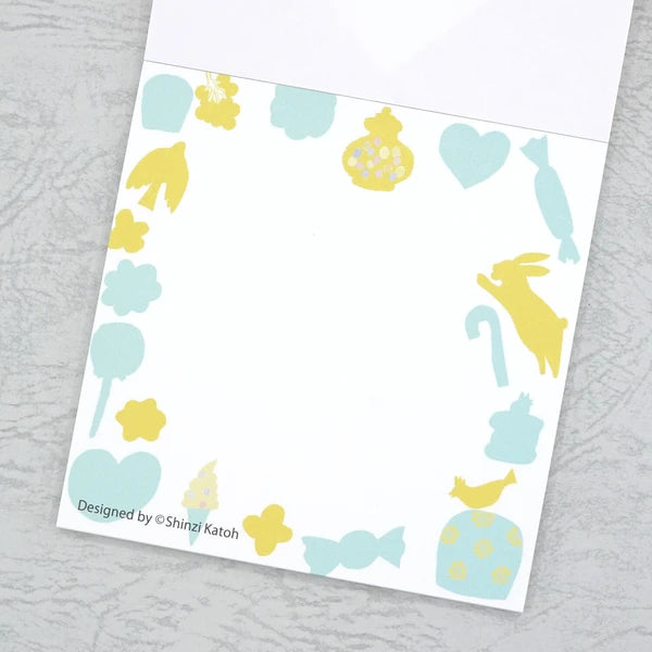 Kinose Printing Grimm Fairy Tales Hansel and Gretel II Block Memo Pad