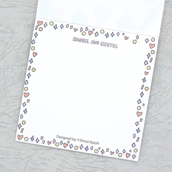 Kinose Printing Grimm Fairy Tales Hansel and Gretel II Block Memo Pad