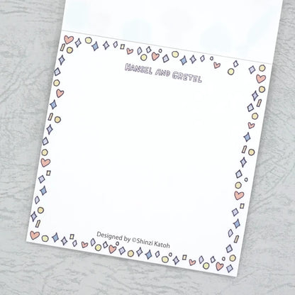 Kinose Printing Grimm Fairy Tales Hansel and Gretel II Block Memo Pad