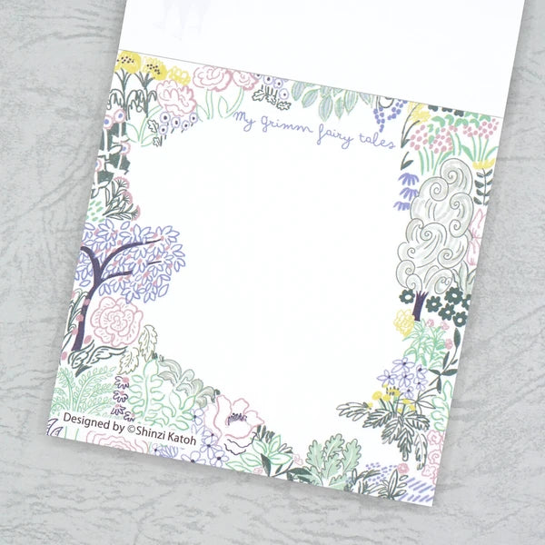 Kinose Printing Grimm Fairy Tales Cinderella Block Memo Pad