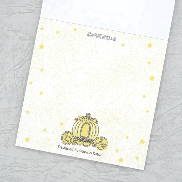 Kinose Printing Grimm Fairy Tales Cinderella Block Memo Pad