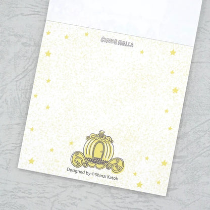 Kinose Printing Grimm Fairy Tales Cinderella Block Memo Pad