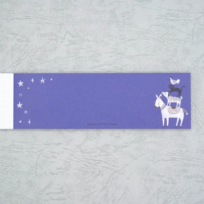 Kinose Printing Grimm Fairy Tales Town Musicians of Bremen II Mini Letter Pad