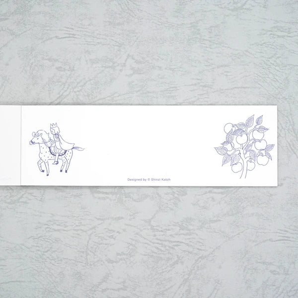 Kinose Printing Grimm Fairy Tales Snow White II Mini Letter Pad