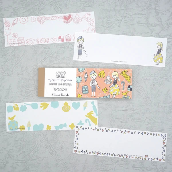 Kinose Printing Grimm Fairy Tales Hansel and Gretel II Mini Letter Pad