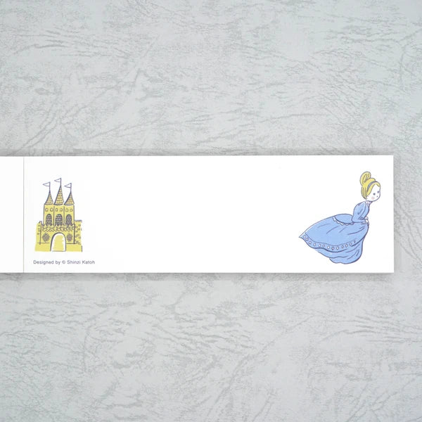 Kinose Printing Grimm Fairy Tales Cinderella Mini Letter Pad