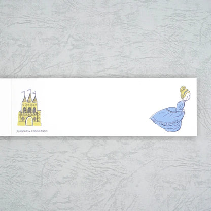 Kinose Printing Grimm Fairy Tales Cinderella Mini Letter Pad
