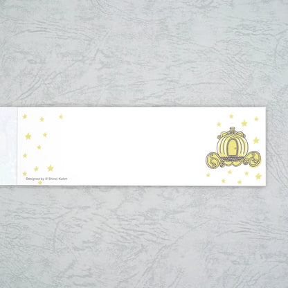 Kinose Printing Grimm Fairy Tales Cinderella Mini Letter Pad