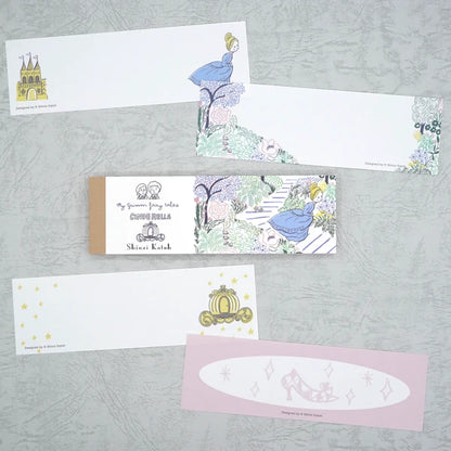 Kinose Printing Grimm Fairy Tales Cinderella Mini Letter Pad