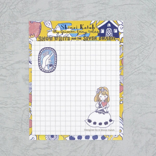 Kinose Printing Grimm Fairy Tales Snow White II Sticky Notes
