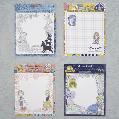 Kinose Printing Grimm Fairy Tales Snow White II Sticky Notes
