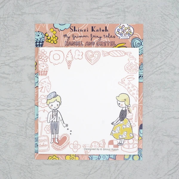 Kinose Printing Grimm Fairy Tales Hansel and Gretel II Sticky Notes