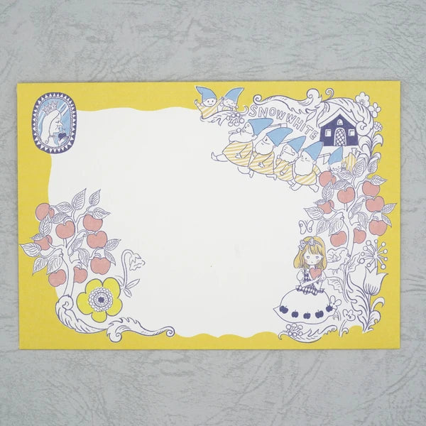 Kinose Printing Grimm Fairy Tales Snow White II Letter Set