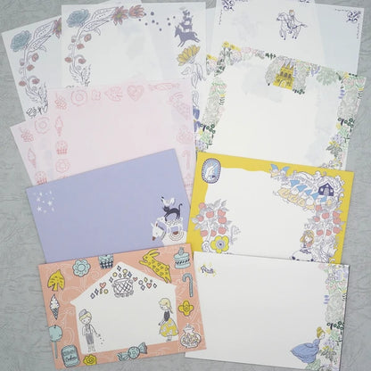 Kinose Printing Grimm Fairy Tales Snow White II Letter Set