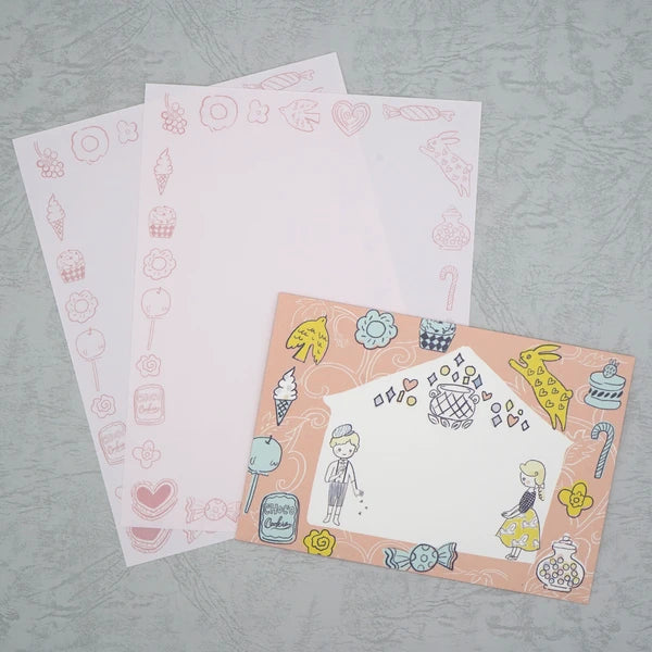 Kinose Printing Grimm Fairy Tales Hansel and Gretel II Letter Set