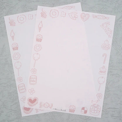 Kinose Printing Grimm Fairy Tales Hansel and Gretel II Letter Set