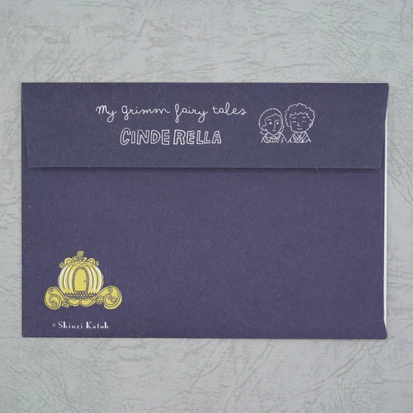 Kinose Printing Grimm Fairy Tales Cinderella Letter Set