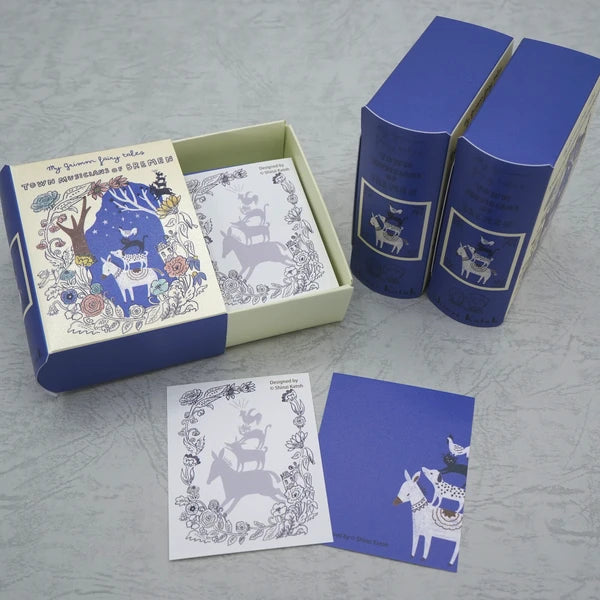 Kinose Printing Grimm Fairy Tales Town Musicians of Bremen II Book Memo