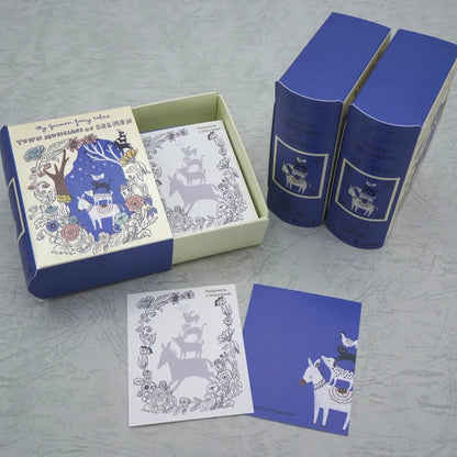 Kinose Printing Grimm Fairy Tales Town Musicians of Bremen II Book Memo