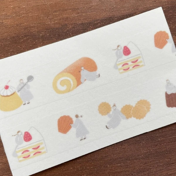 STAMP MARCHE Maru-chan Masking Tape - Sweets