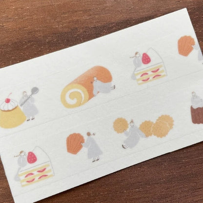 STAMP MARCHE Maru-chan Masking Tape - Sweets