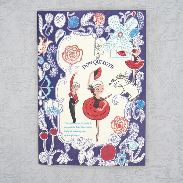 Kinose Printing Ballet Theater Don Quixote Notebook