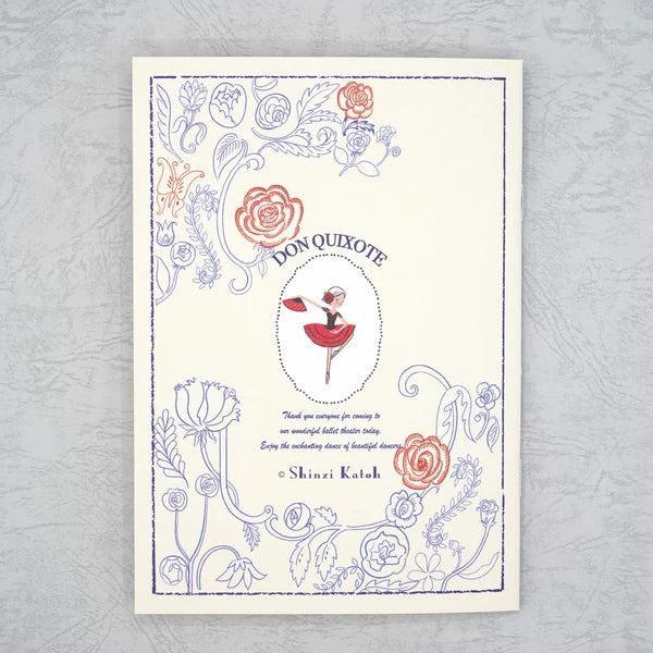 Kinose Printing Ballet Theater Don Quixote Notebook