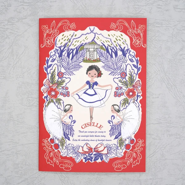 Kinose Printing Ballet Theater Giselle Notebook