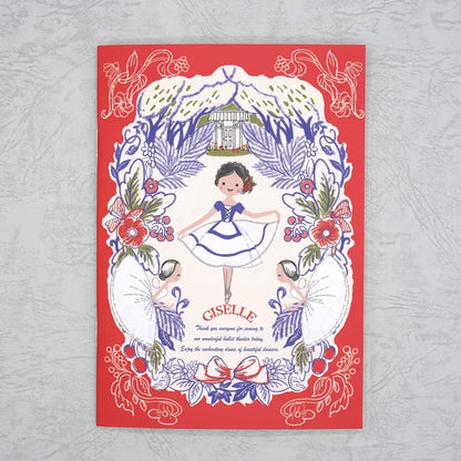 Kinose Printing Ballet Theater Giselle Notebook