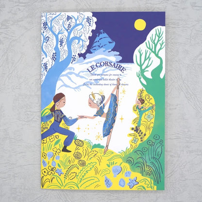 Kinose Printing Ballet Theater Le Corsaire Notebook