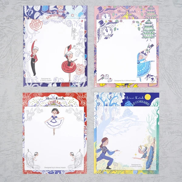 Kinose Printing Ballet Theater Le Corsaire Sticky Notes