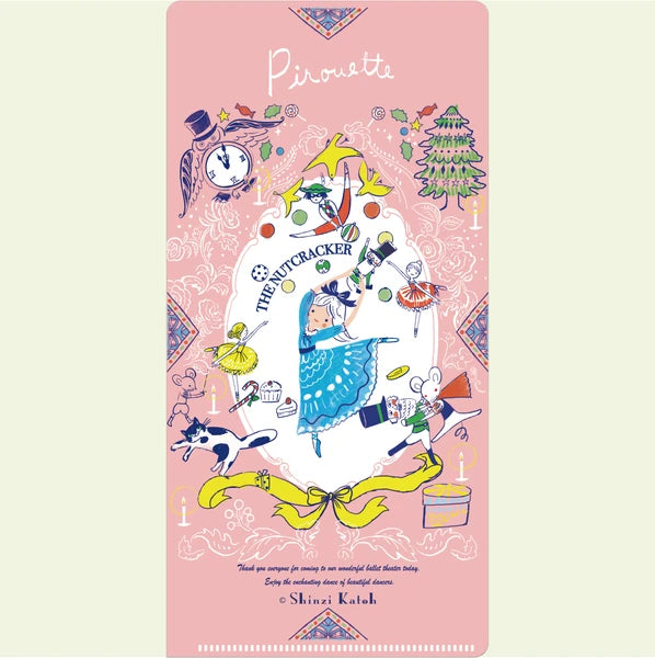 Kinose Printing Ballet Theater Nutcracker Ticket Holder