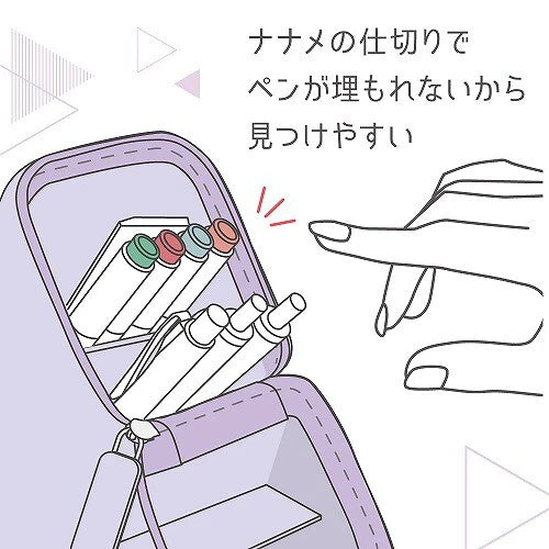 SONIC Kakusta Wide Portable Pen Stand