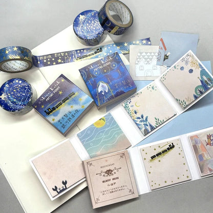 SEAL-DO PRINTING Pattan Sticky Notes - Miyazawa Kenji Gento-kan 1