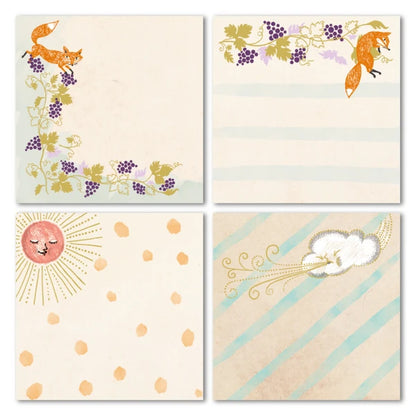 SEAL-DO PRINTING Pattan Sticky Notes - Fairy Tale Jewels Aesop