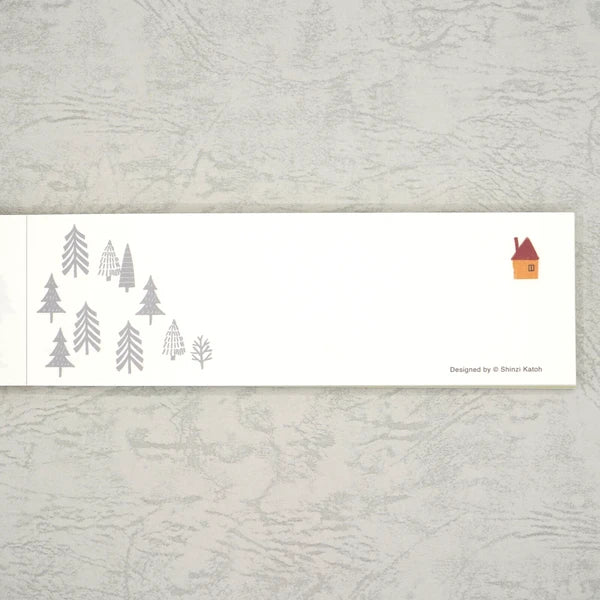 Kinose Printing Miyazawa Kenji Starry Galaxy The Life of Budori Gusuko Mini Letter Pad