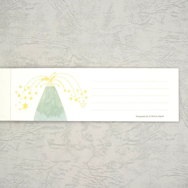 Kinose Printing Miyazawa Kenji Starry Galaxy The Life of Budori Gusuko Mini Letter Pad