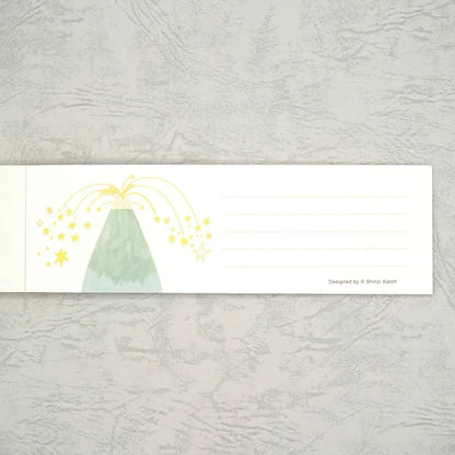 Kinose Printing Miyazawa Kenji Starry Galaxy The Life of Budori Gusuko Mini Letter Pad