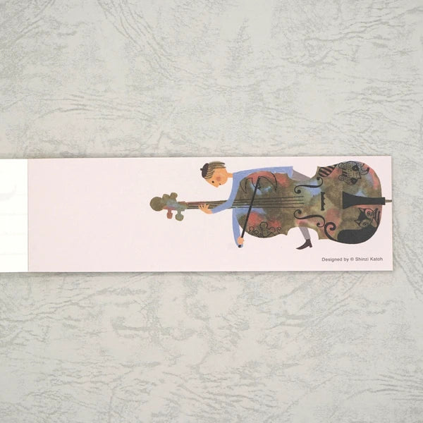 Kinose Printing Miyazawa Kenji Starry Galaxy Gauche the Cellist Mini Letter Pad