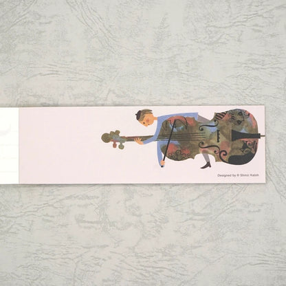 Kinose Printing Miyazawa Kenji Starry Galaxy Gauche the Cellist Mini Letter Pad