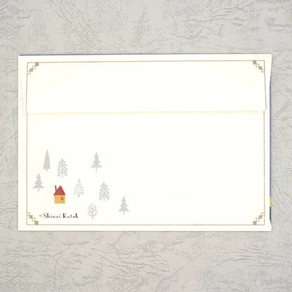 Kinose Printing Miyazawa Kenji Starry Galaxy The Life of Budori Gusuko Letter Set