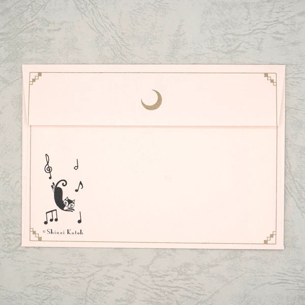 Kinose Printing Miyazawa Kenji Starry Galaxy Gauche the Cellist Letter Set
